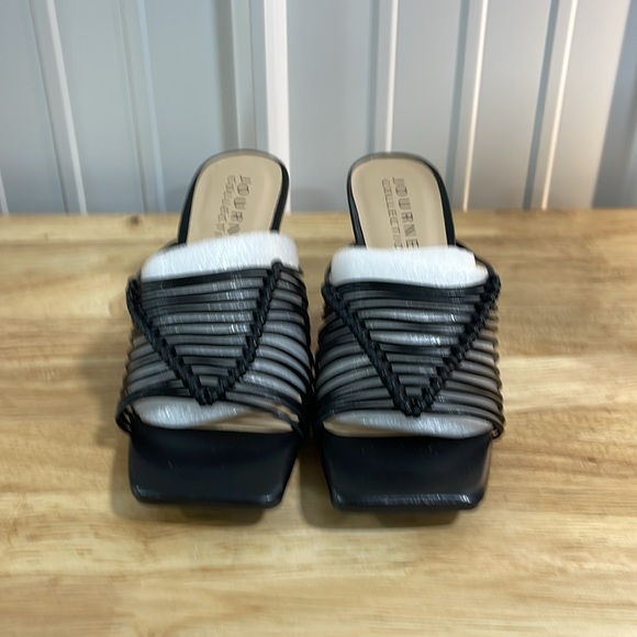 Journee Collection Womens Shoes Heels Size 7 Saskia Black - Picture 6 of 6